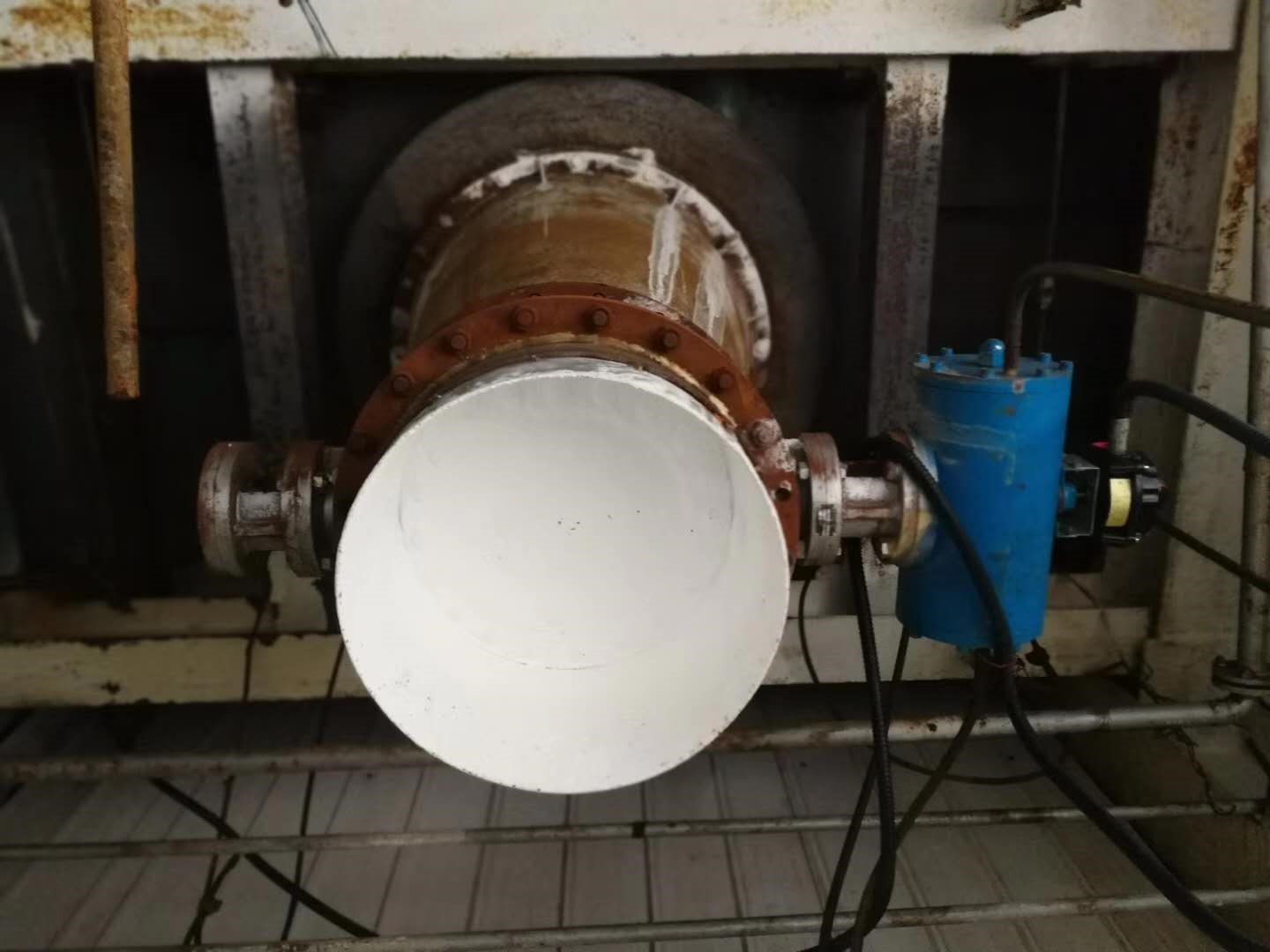 偉恒線密封蝶閥解決淄博日啟橡塑助劑有限公司密封不嚴(yán)問(wèn)題